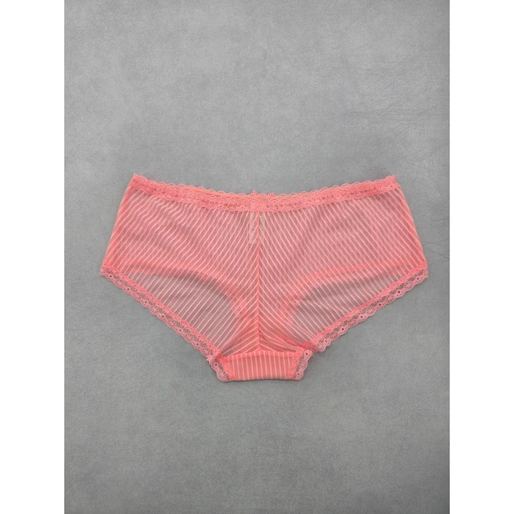 Pink Lace Striped Coquette Whimsy Fairy Large 12
